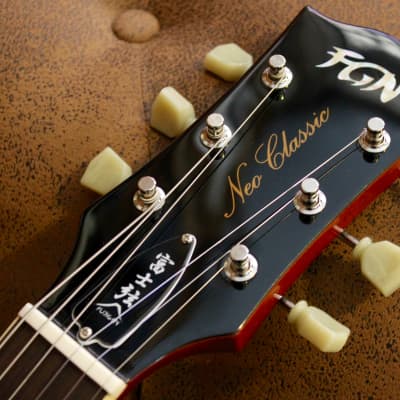 FGN Fujigen Guitars NEO CLASSIC LS-10R-AG Gold Top | Reverb UK