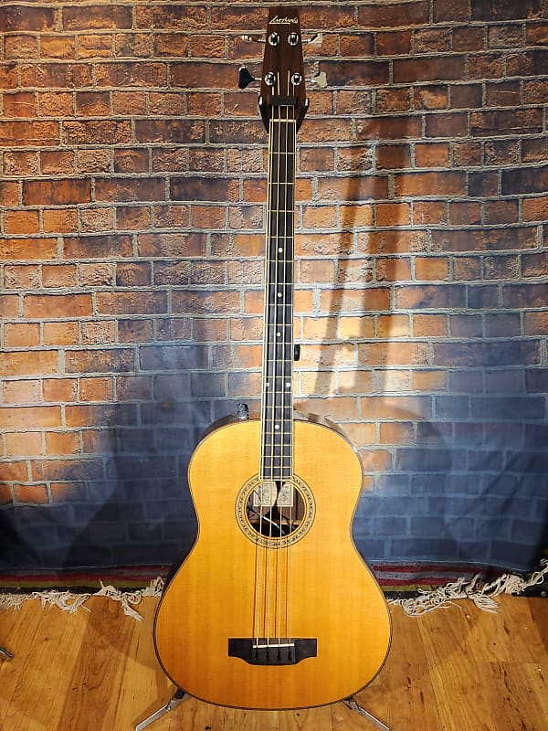 Larrivee LB-09E Acoustic Bass Natural-Original Hard Case-Good Sound! image 1
