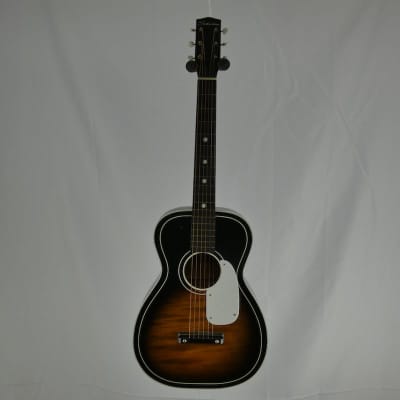 Used Silvertone F-60 PARLOR GUITAR Acoustic Guitars Sunburst image 2