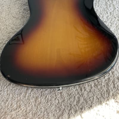 Fender Blacktop Jazzmaster HS 2011 MIM Sunburst Rosewood Fretboard Rare Guitar image 12