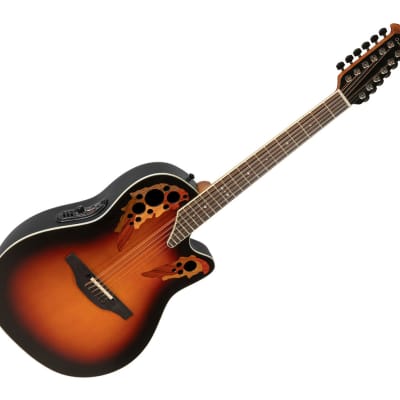 Ovation Pro Series Standard Elite 2758AX-NEB 12str A/E Guitar New England Burst image 1