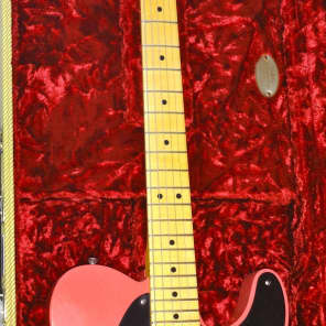 Fender Custom 1951 Reissue Nocaster® Closet Classic Faded "Salmon" Fiesta Red image 6