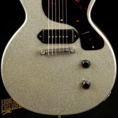 Gibson Custom Shop Made 2 Measure '58 Les Paul Junior Double-Cut Reissue VOS Silver Sparkle image 2