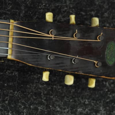 Regal Round Neck Resonator Guitar 1930s Sunburst image 3