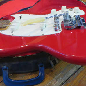 Vintage 1960's Gibson Kalamazoo USA KG-2a Electric Guitar w/ Tremolo & Original Case Very Rare image 12