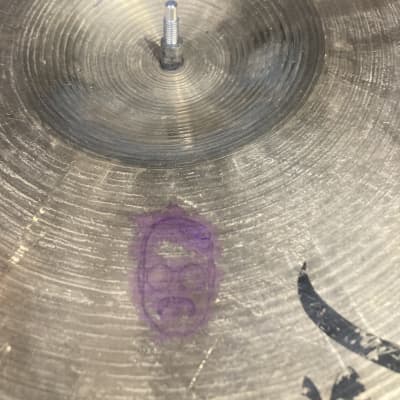 Zildjian Bun E. Carlos, Cheap Trick Early 19" A Medium Thin Crash Cymbal, Used On Tour, Signed! (#T 7) 1980s image 3