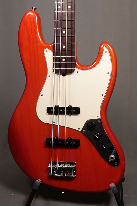 Fender USA American Jazz Bass with S 1 Switch Trans Orange (01/19)