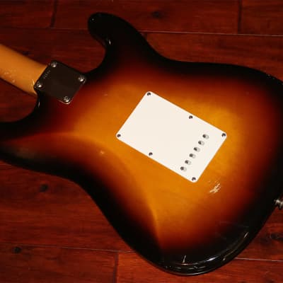 1959  Fender  Stratocaster Left Handed Slab Board image 4