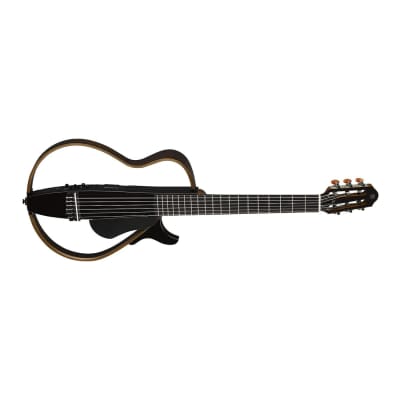Yamaha SLG200N 6-Nylon String Guitar (Right-Handed, Translucent Black) image 3