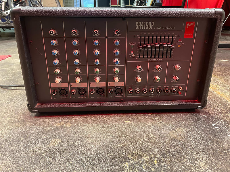 Fender SR4150P Powered Mixer Reverb