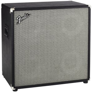 Fender Bassman 410 Neo Bass Speaker Cabinet (500 Watts, 4x10"), Black image 3