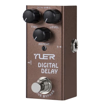 YUER Digital Delay Electric Guitar Effects Pedal True Bypass ✅New image 3
