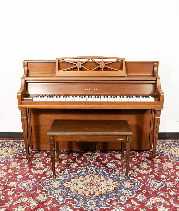 Yamaha NO. M2 Nippon Gakki Upright Piano Satin Mahogany SN