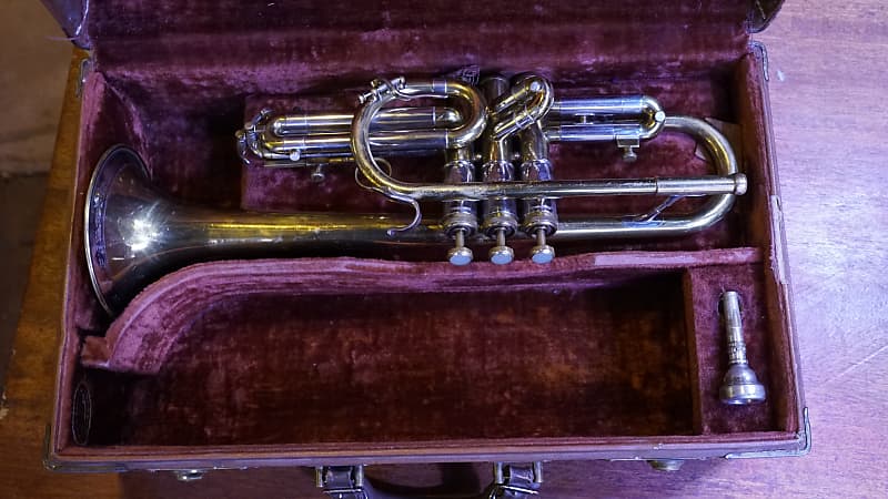 Vintage Olds Super Olds Cornet 1960s Lacquered Brass Highly Collectable