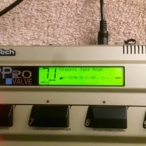 DigiTech RP-20 Valve 1998 Gold | Reverb