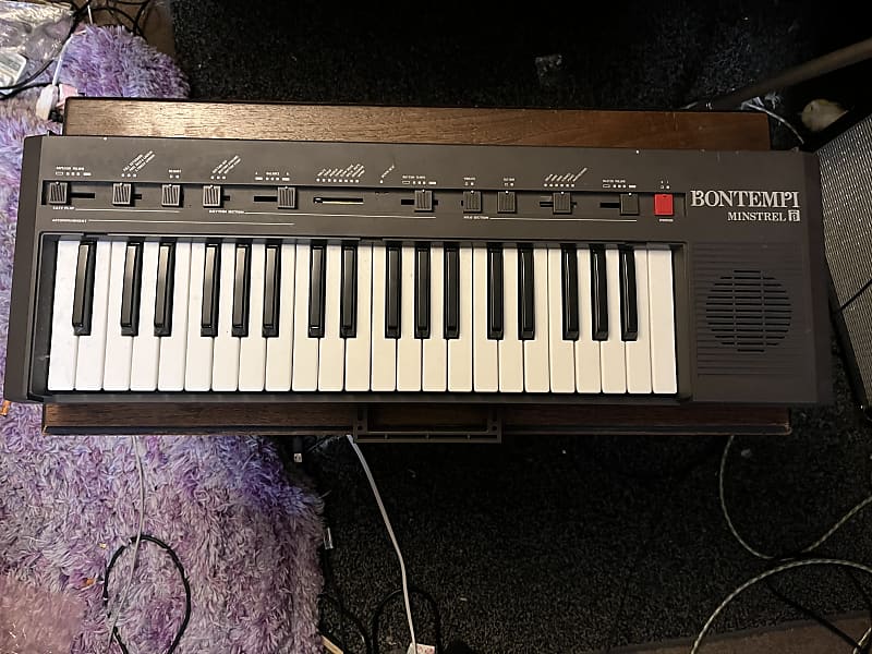 Bontempi Minstrel Beta 1980 Portable Combo Organ Analog Drums Fully Working Vintage image 1