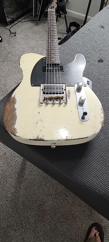 MJT Telecaster OBL l500xl, VIDEO! BK Painkiller P90