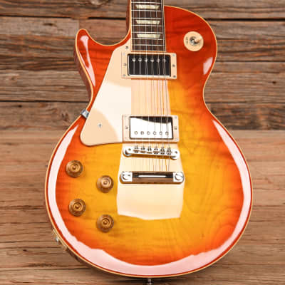 Gibson Demo Shop 58 Les Paul Standard Washed Cherry Sunburst 2021 LEFTY image 8