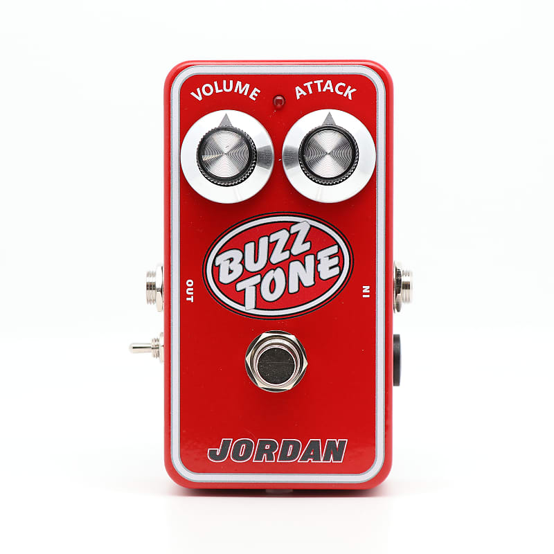Jordan Buzz Tone Boss Tone Fuzz Pedal 2023 - Red image 1