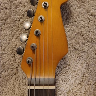 Franchin Stratocaster Olive Green Nitro Relic image 11