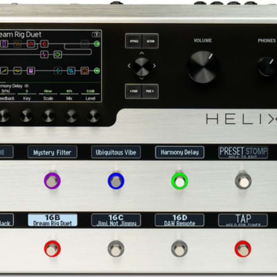Line 6 Helix Multi-Effects Processor, Limited Edition Platinum image 1