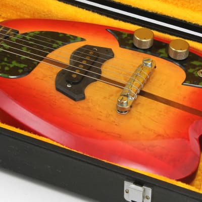 H. S. Anderson Apple Guitar Cherry Sunburst image 8