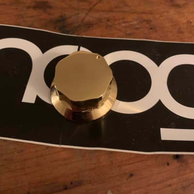Moog Voyager 10th Anniversary Filter Cutoff Knob - Brass *mint* (have a few) image 1