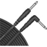 D'Addario Planet Waves Classic Instrument Cable Straight-Angle  20 ft pw-cgtra-20.