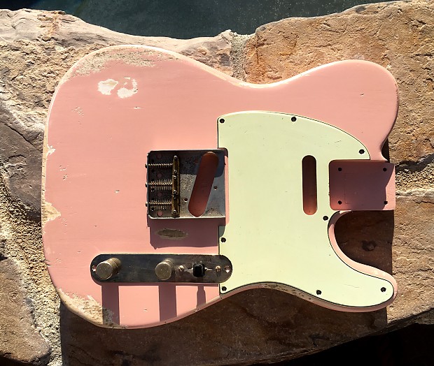 Shell pink telecaster clearance body