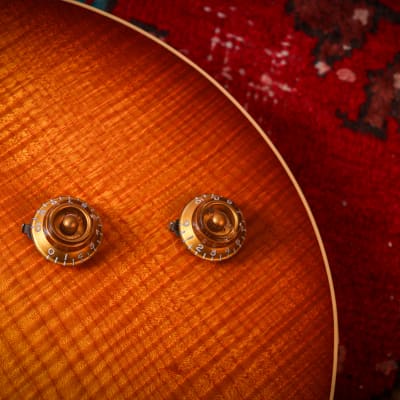 GIBSON USA Custom Shop 58' R8 Les Paul Standard *Hand Picked Top "Iced Tea Burst + Rosewood" (2011) image 10