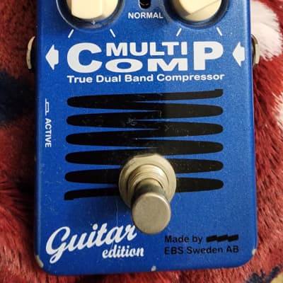 EBS MultiComp Guitar Edition True Dual Band Compressor Pedal