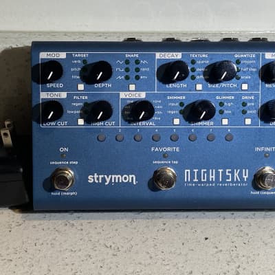 Strymon NightSky Time-Warped Reverberator | Reverb