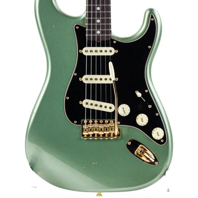 Fender Custom Shop B3 LTD 65 Dual Mag Stratocaster Journeyman/CC Aged Sage Green Metallic for sale