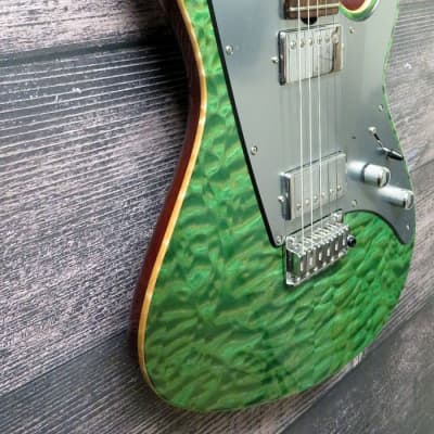 Grosh Guitars SuperJet (Lime Green) (C51) image 4