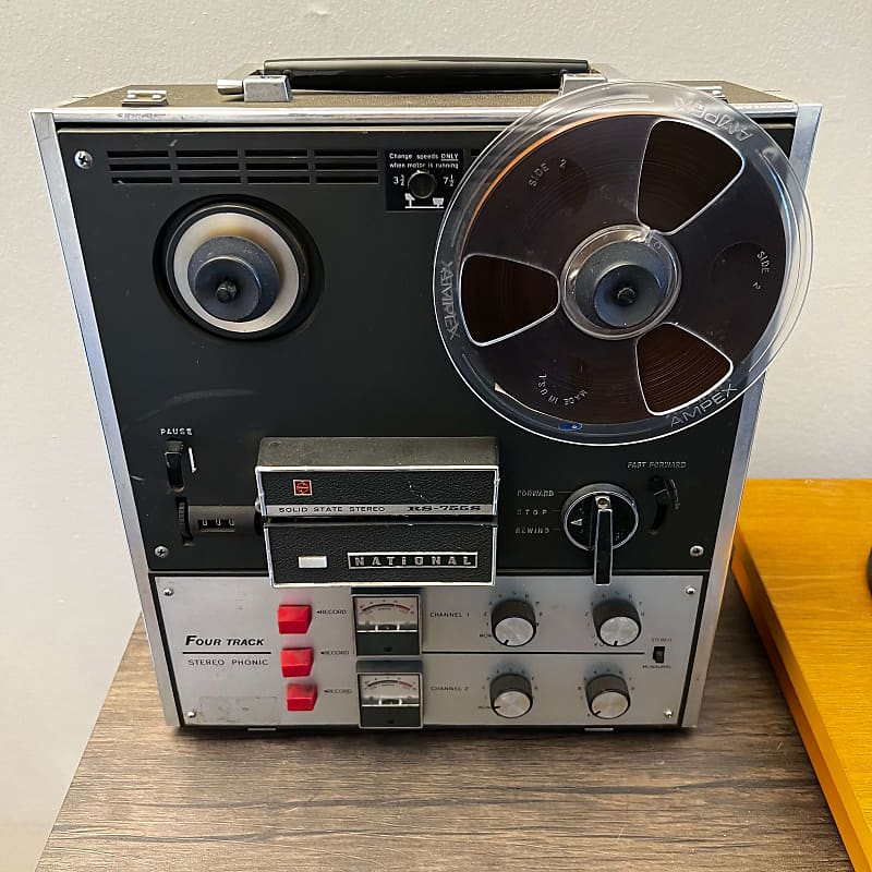 【激レア】ナショナルRS-750　ステレオ　TRACK STEREOPHONIC 激レア】ナショナルRS-750 ステレオ TRACK STEREOPHONIC