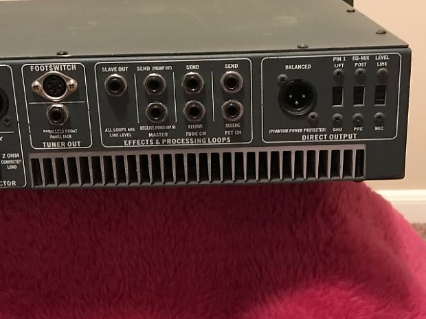 Genz-Benz GBE 750 Bass Amplifier w/Brand NEW Footswitch