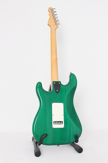 1992 G&L Legacy See-Thru-Green w/case | Reverb