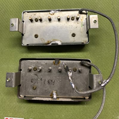 Gibson T-Top Stamped Number Humbucker Set 1978 image 1