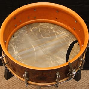 Ludwig & Ludwig Peacock Pearl Drum Outfit - Vintage 5" x 14" Snare & 28" Bass Drums image 8