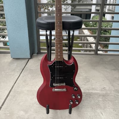 【美品】Epiphone SG Classic Worn P90 エピフォン Amazon.com: Epiphone SG Classic Worn P90s, Worn Cherry
