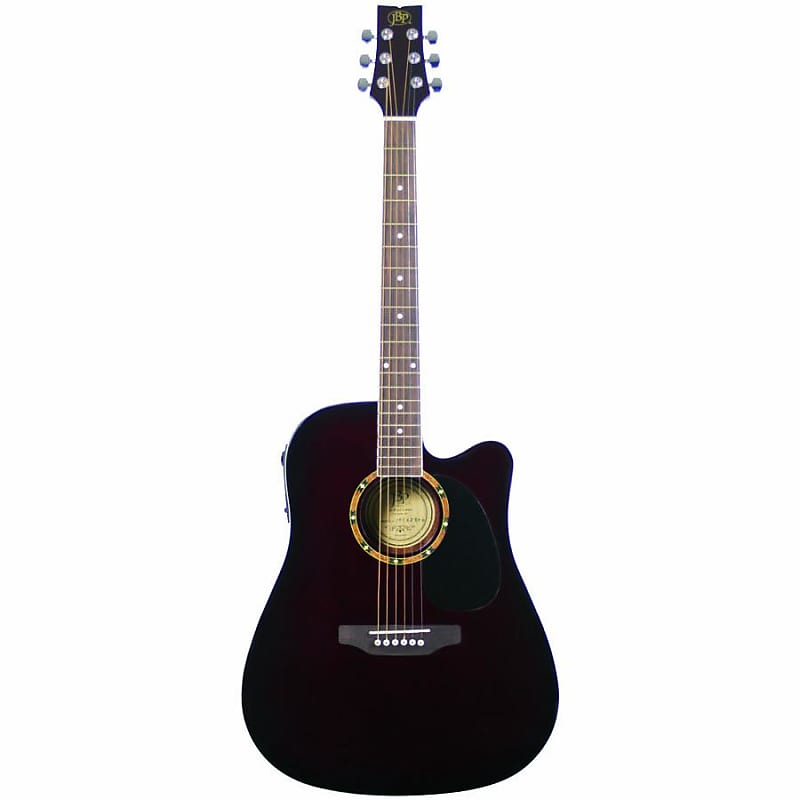 JB Player JBEA25WB Acoustic Electric Guitar, Walnut Reverb