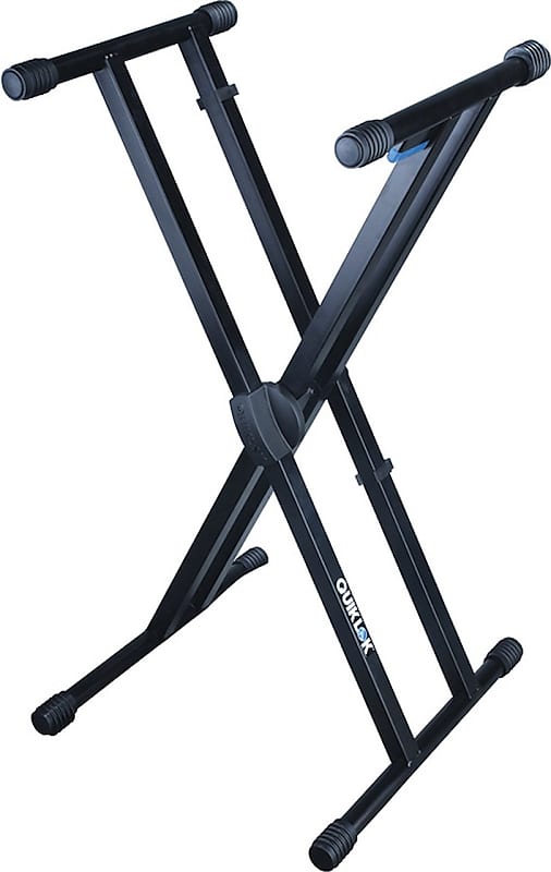 Quik Lok T-550 X Stand for Keyboard. Trigger Lock Double Brace image 1