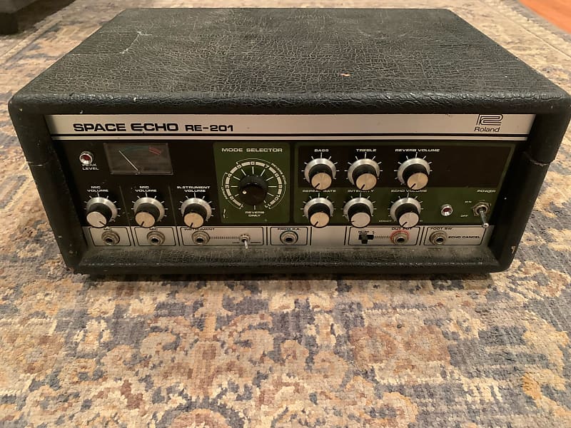 Roland RE-201 Space Echo Tape Delay / Reverb 1970s - Black image 1