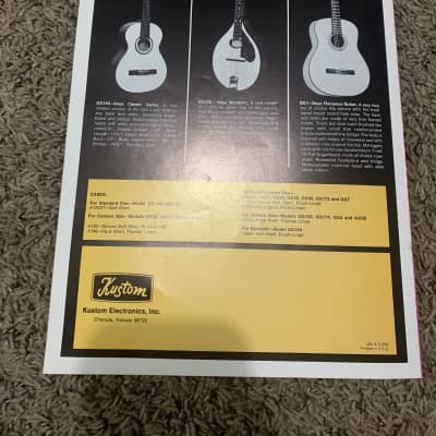 Goya Guitars 1971 Edition image 5