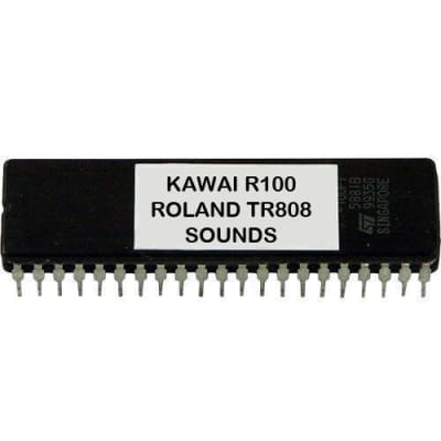 KAWAI R100 R50 - ROLAND TR808 TR-808 SOUNDS Eprom