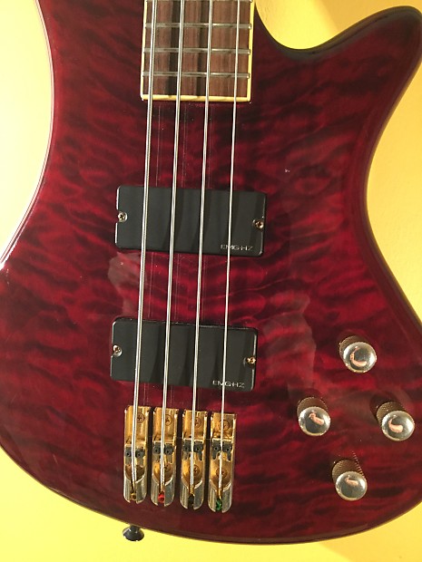 SCHECTER DIAMOND SERIES ELITE-4 左利き Schecter Diamond Elite 4 Bass Guitar - Edmond Music