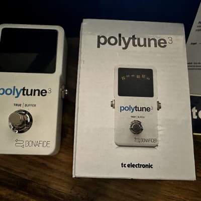 TC Electronic Polytune 3 Polyphonic Tuner Pedal With Box and Manual image 2