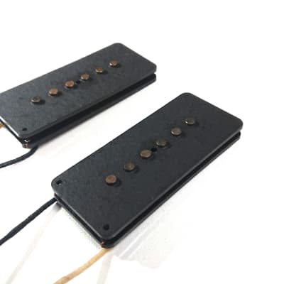 Q pickups RELIC Jazzmaster SET 1958 - 64 AGED Vintage Correct Hand wound JM 58 Fits Fender image 2