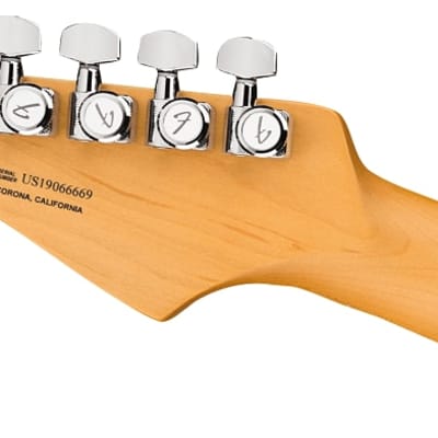 Fender American Ultra Stratocaster HSS Electric Guitar Maple FB, Ultraburst image 6