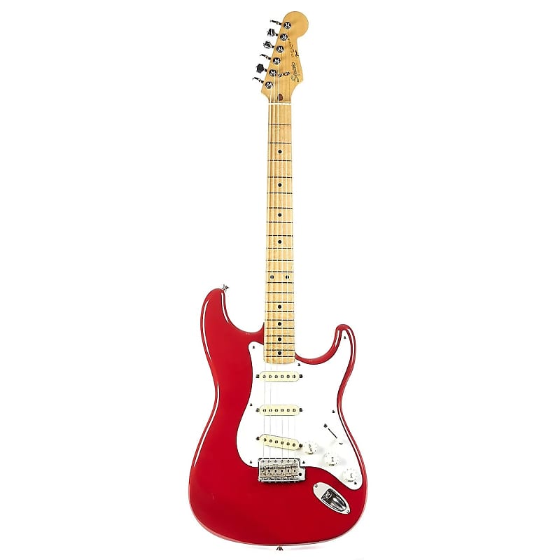 得価最新作0511J Fender/フェンダー SQUIER ストラトキャスター エレキギター ソフトケース付き フェンダー